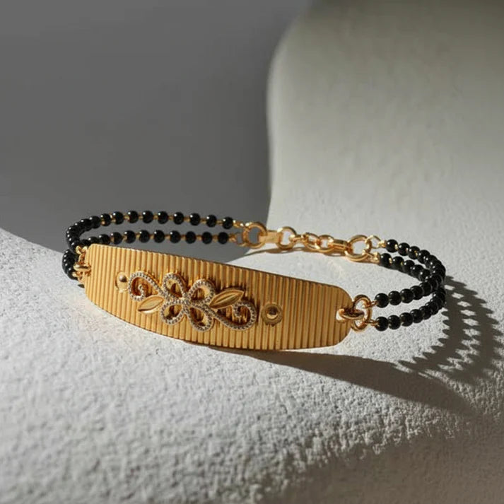 CIRCLE DIAMOND MANGALSUTRA BRACELET